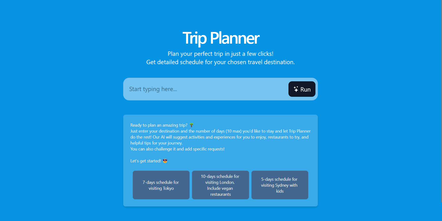 trip planner reviews